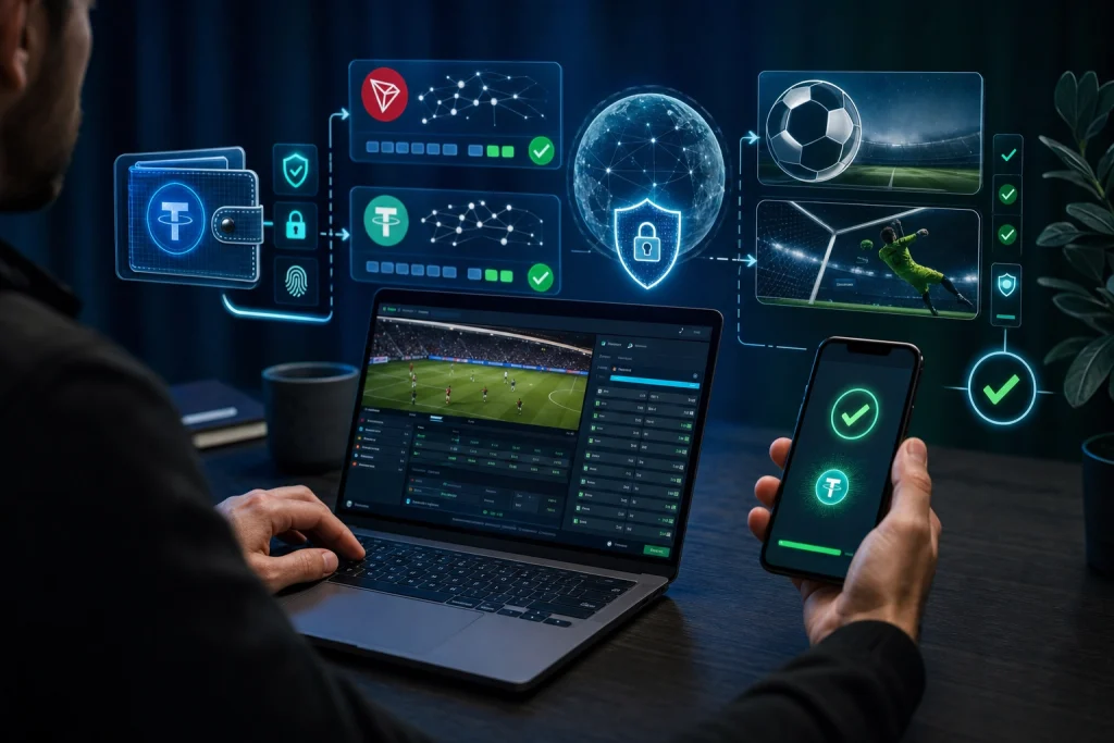 Cómo depositar USDT para apostar
